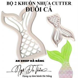 SET 2 KHUÔN CUTTER NHỰA - ĐUÔI CÁ