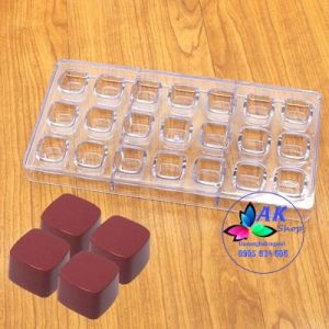 KHUÔN SOCOLA BONBON - 21 HÌNH VUÔNG