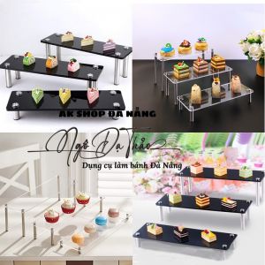 KỆ MICA CHỮ NHẬT 3 TẦNG