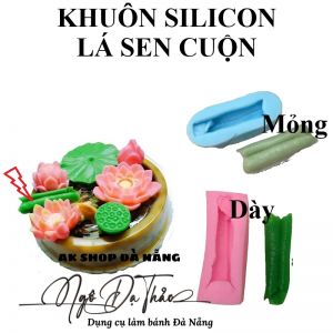KHUÔN SILICON LÁ SEN CUỘN