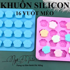 Khuôn silicon 16 vuốt mèo