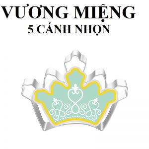 KHUÔN CUTTER INOX (VƯƠNG MIỆNG 5 CÁNH NHỌN)