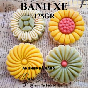 KHUÔN NHẤN BÁNH TRUNG THU 125GR - BÁNH XE