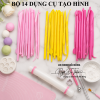bo-14-dung-cu-tao-hinh-fondant/-dat-set-nhua - ảnh nhỏ 2
