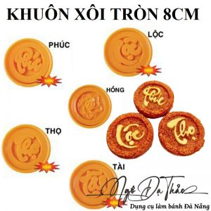KHUÔN NHẬN XÔI TRÒN 8CM