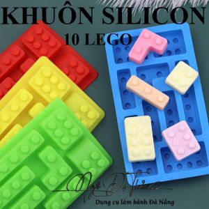Khuôn silicon 10 lego
