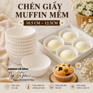 Chén giấy muffin ĐK đáy 5.0cm~5.5cm