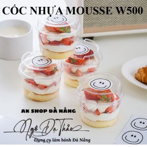 THANH LÝ - Hộp nhựa dẻo tròn nắp rời W200 (250ML)