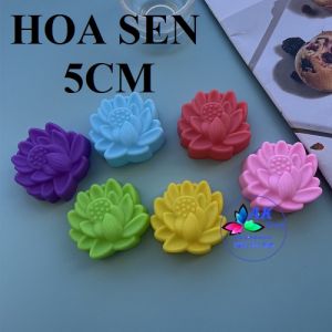 SET 5 KHUÔN SLC HOA SEN 5CM