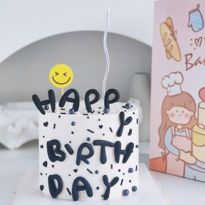 CHỮ SILICON HAPPY BIRTHDAY 3CM