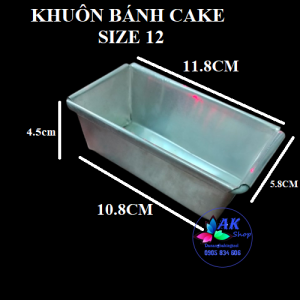 KHAY NHÔM GIA CÔNG BÁNH CAKE 12