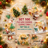 set-100-tui-guong-dung-banh-keo-10103-giang-sinh-xanh - ảnh nhỏ  1