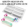 khuon-silicon-6-eclair-elip-lom-12-0cm - ảnh nhỏ 2