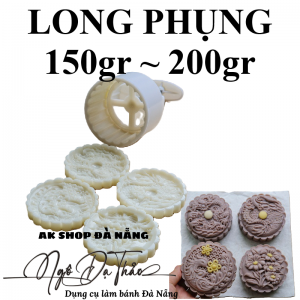KHUÔN NHẤN BÁNH TRUNG THU LONG PHỤNG - 150GR~200GR