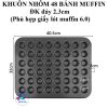 khuon-nhom-48-banh-muffin-tron-dk-2-3cm - ảnh nhỏ 3