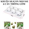 khuon-silicon-mousse-6-cay-thong-lom-giang-sinh - ảnh nhỏ 3