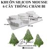 khuon-silicon-mousse-6-cay-thong-cham-bi-giang-sinh - ảnh nhỏ 4