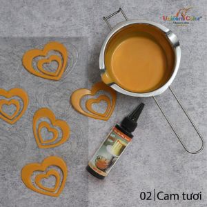 Màu dầu pha socola Đồng Tiến UNICORN - Cam tươi