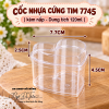 coc-nhua-mica-cung-tim-7745-nap - ảnh nhỏ  1