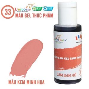 Màu gel thực phẩm UNICORN 28ml ( CAM CÀ RỐT )