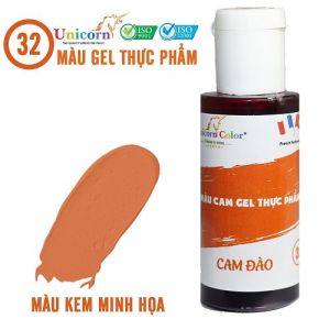 Màu gel thực phẩm UNICORN 28ml ( CAM TƯƠI)