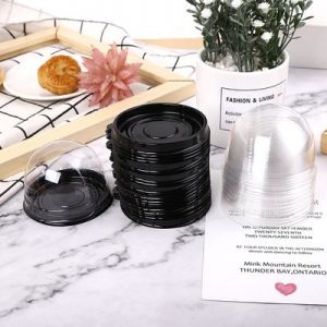 Hộp nhựa đế đen TRÒN 63gr~80gr