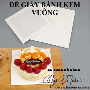Đế giấy bánh kem vuông
