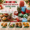 set-100-chen-giay-muffin-dk-day-5-0cm-giang-sinh-mix - ảnh nhỏ  1
