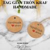 set-100-tag-giay-tron-kraf - ảnh nhỏ 6