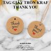 set-100-tag-giay-tron-kraf - ảnh nhỏ 7