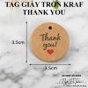 set-100-tag-giay-tron-kraf - ảnh nhỏ 9