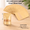 set-10-tui-giay-zip-cua-so-kraf-12cm20cm4cm - ảnh nhỏ  1