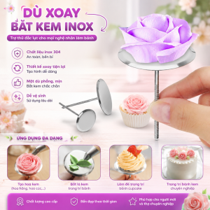 Dù bắt kem inox