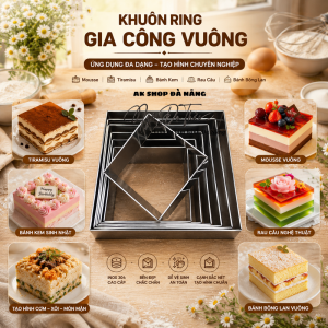 Khuôn ring nhôm gia công VUÔNG
