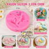khuon-silicon-3-con-chim - ảnh nhỏ 3