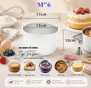 Khuôn nhôm hợp kim đế rời CAO 10CM M"6