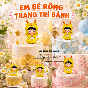 Em bé rồng nhựa 