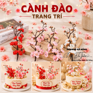 Cành đào trang trí