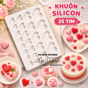 Khuôn silicon 25 tim