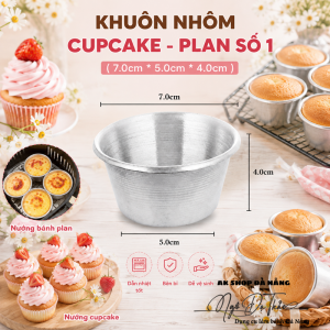 Khuôn nhôm cupcake - plan SỐ 1