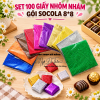 set-100-giay-nhom-goi-socola-8cm-nham - ảnh nhỏ 2