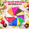 set-100-giay-nhom-goi-socola-8cm-bong - ảnh nhỏ  1