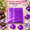 set-100-giay-nhom-goi-socola-8cm-bong - ảnh nhỏ 3