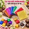 set-100-giay-nhom-goi-socola-10cm-nham - ảnh nhỏ  1