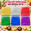 set-100-giay-nhom-goi-socola-10cm-nham - ảnh nhỏ 2