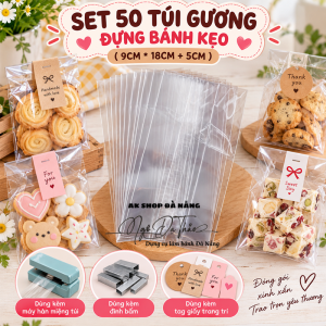 Set 50 túi gương trong 9*18+5