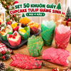 set-50-khuon-giay-cupcake-muffin-tulip-giang-sinh - ảnh nhỏ 2