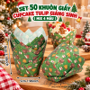 set-50-khuon-giay-cupcake-muffin-tulip-giang-sinh - ảnh nhỏ 3